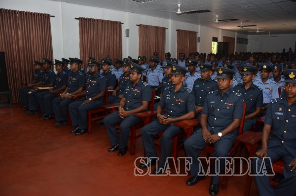 Annual Aoc’s Inspection At Slaf Station Ampara