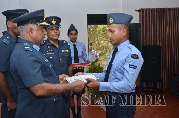Annual Aoc’s Inspection At Slaf Station Ampara