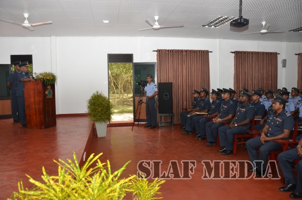 Annual Aoc’s Inspection At Slaf Station Ampara