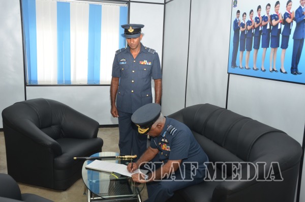Annual Aoc’s Inspection At Slaf Station Ampara