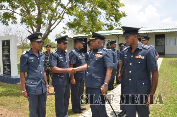 Annual Aoc’s Inspection At Slaf Station Ampara
