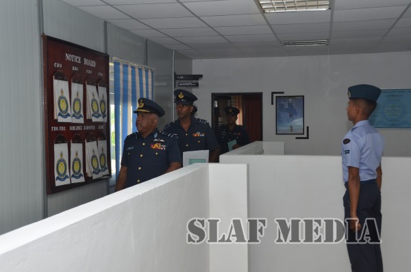 Annual Aoc’s Inspection At Slaf Station Ampara