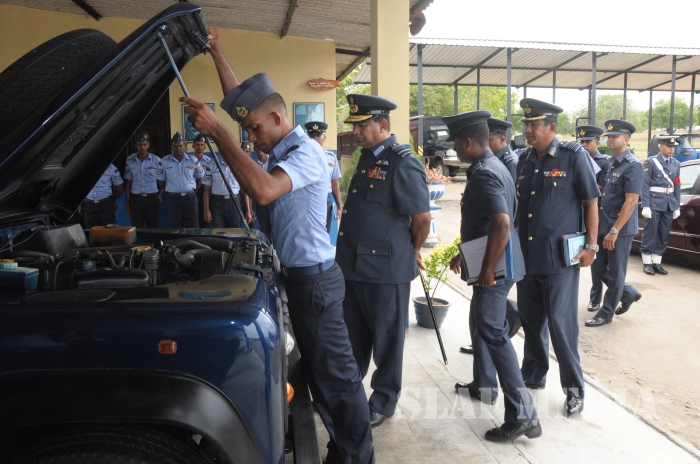 Annual AOC’s Inspection at SLAF Station Ampara