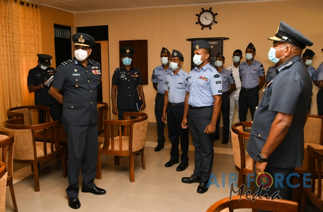 Annual Commander’s Inspection at SLAF Station Ampara for the Year 2020