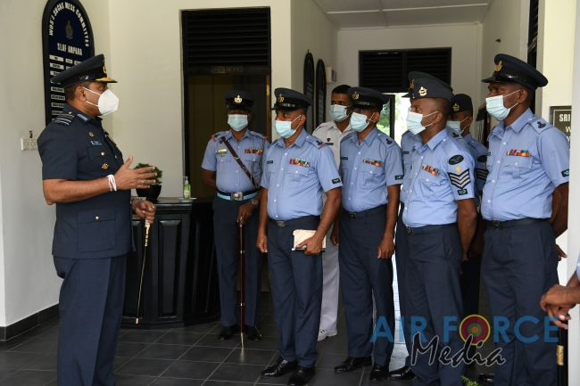 Annual Commander’s Inspection at SLAF Station Ampara for the Year 2020