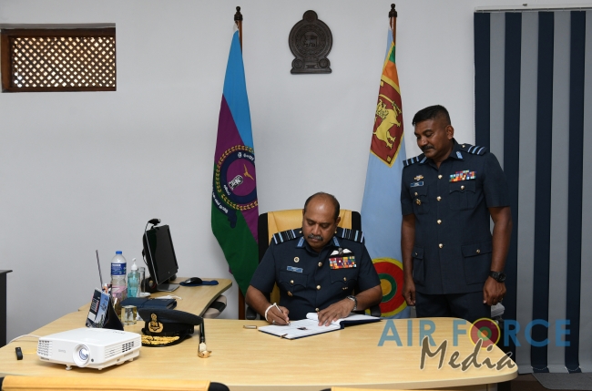 Annual Commander’s Inspection at SLAF Station Ampara for the Year 2020