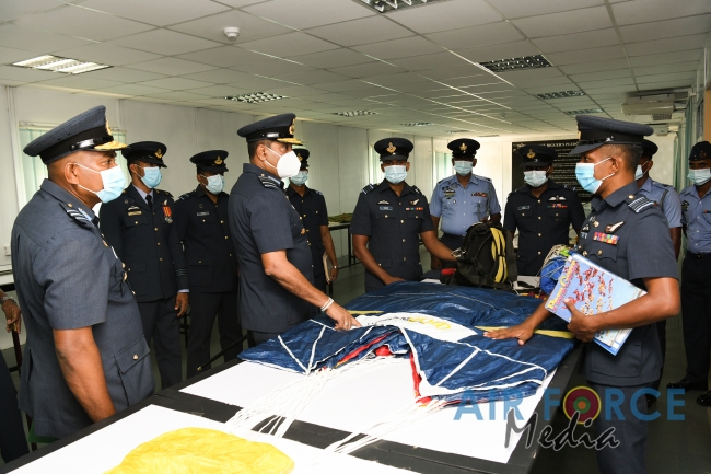 Annual Commander’s Inspection at SLAF Station Ampara for the Year 2020