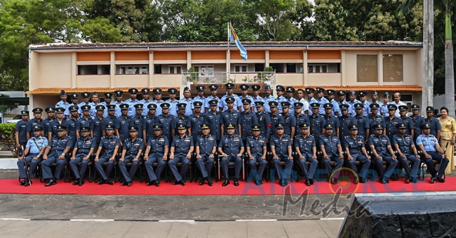 Commanders Inspection of SLAF Base Anuradhapura