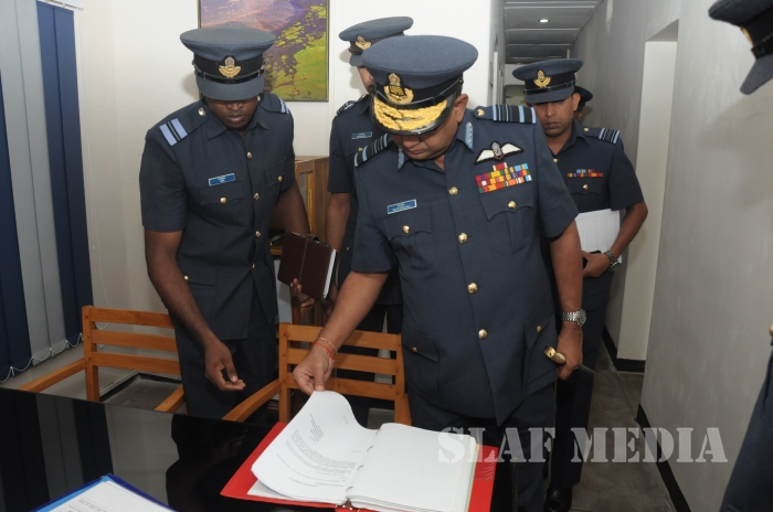 Annual AOC’s Inspection at SLAF Station Batticaloa