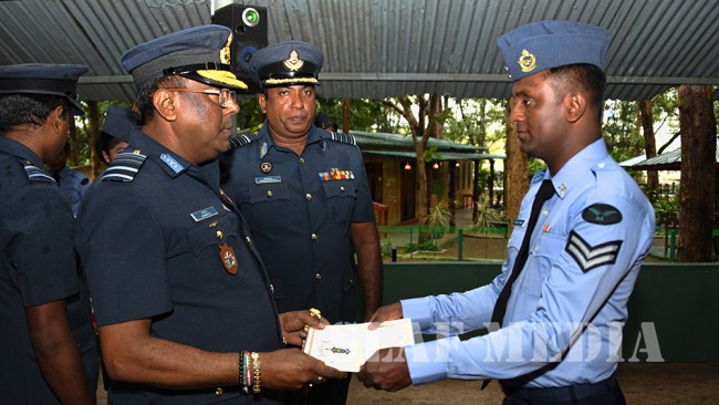 Commanders Inspection of SLAF Station Bia