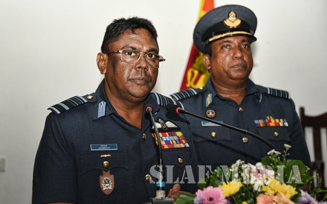 Commanders Inspection of SLAF Station Bia
