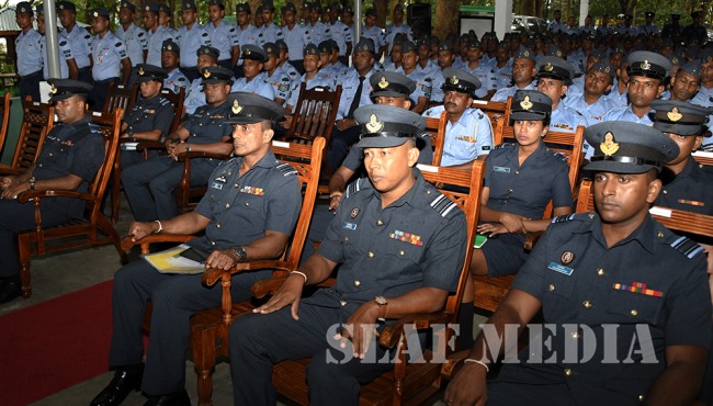 Commanders Inspection of SLAF Station Bia