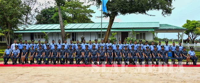 Commanders Inspection of SLAF Station Bia