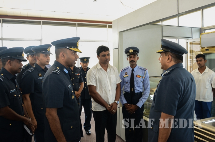 Annual Commander's Inspection at SLAF Headquarters