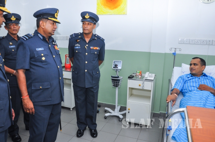 Annual Commander's Inspection at SLAF Headquarters