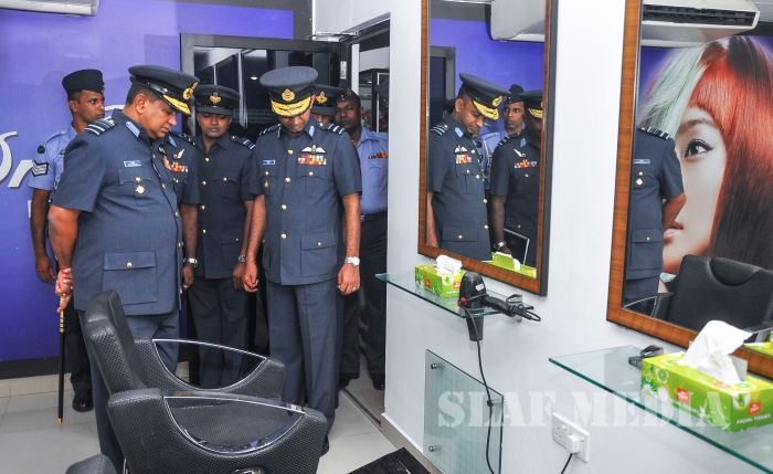 Annual Commander's Inspection at SLAF Headquarters