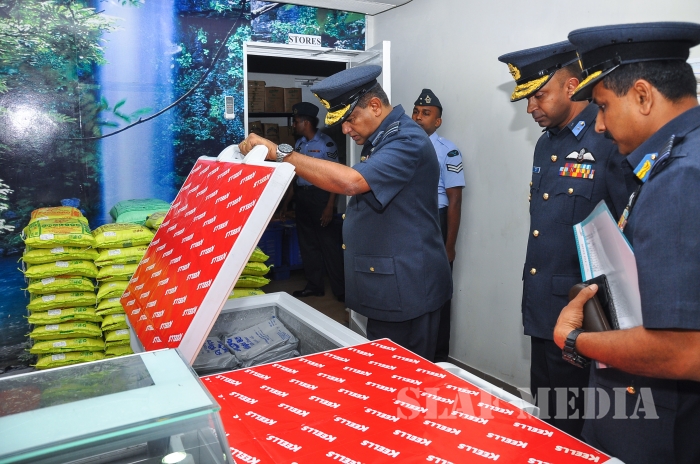 Annual Commander's Inspection at SLAF Headquarters
