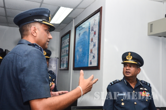 Annual Commander's Inspection at SLAF Headquarters
