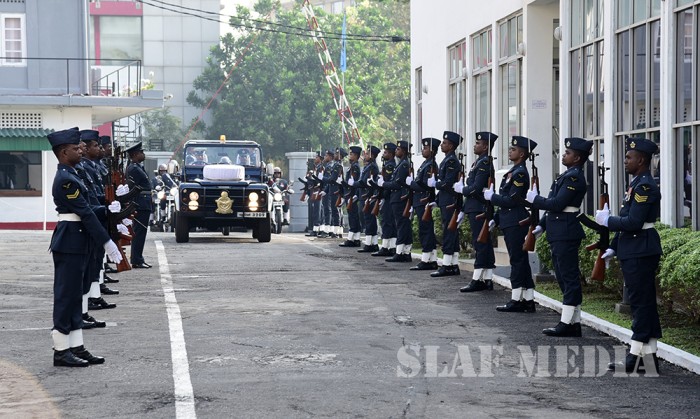 Commander's Annual Inspection at SLAF Station Colombo