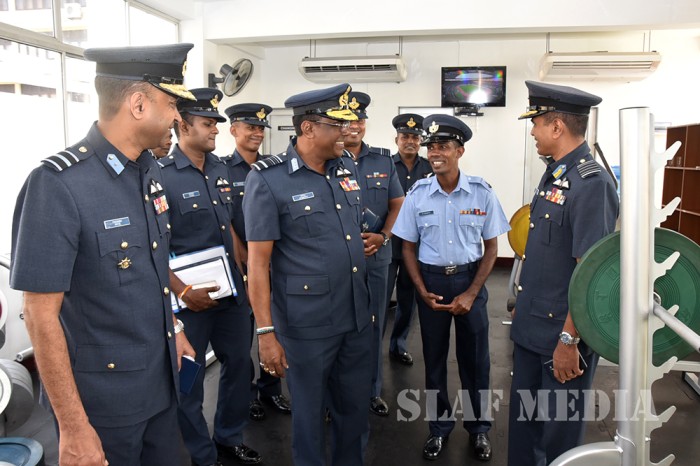 Commander's Annual Inspection at SLAF Station Colombo