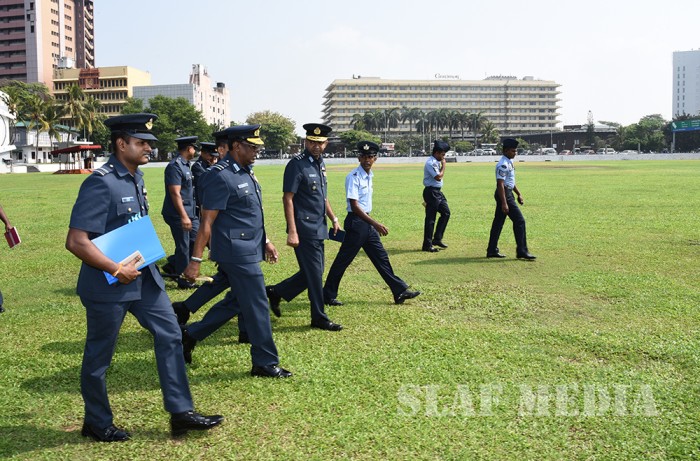 Commander's Annual Inspection at SLAF Station Colombo