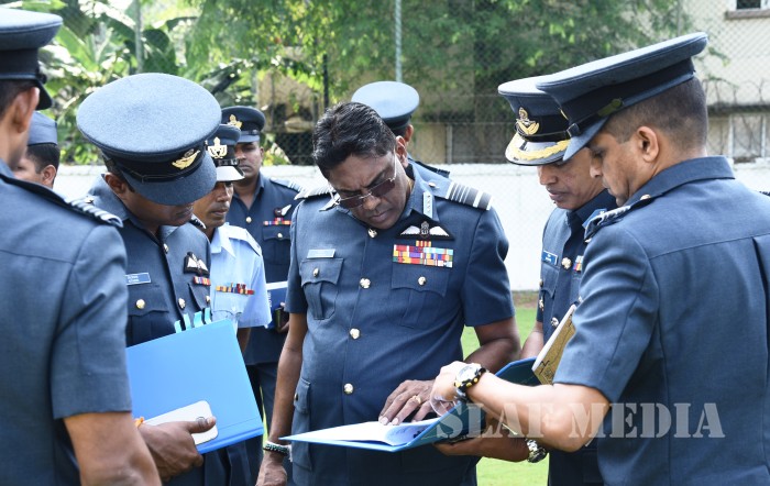 Commander's Annual Inspection at SLAF Station Colombo