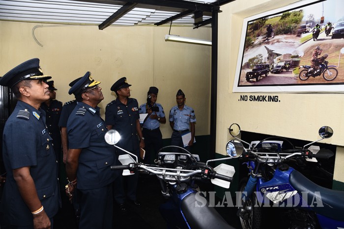 Commander's Annual Inspection at SLAF Station Colombo