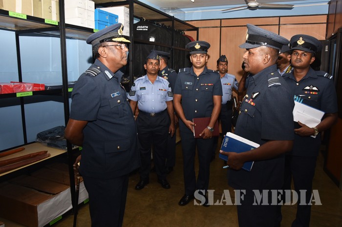 Commander's Annual Inspection at SLAF Station Colombo