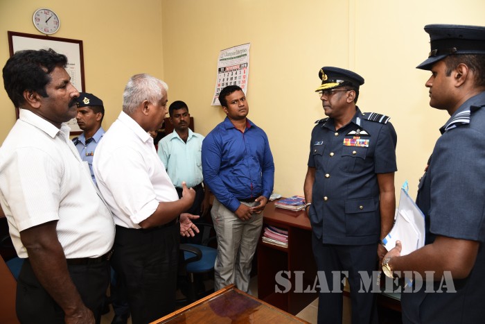 Commander's Annual Inspection at SLAF Station Colombo