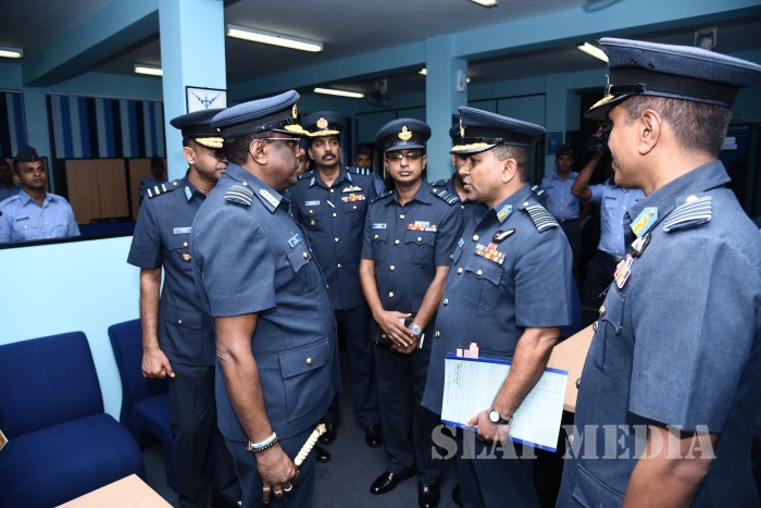 Commander's Annual Inspection at SLAF Station Colombo