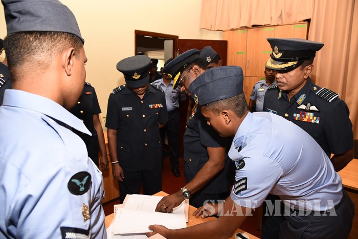 Commander's Annual Inspection at SLAF Station Colombo