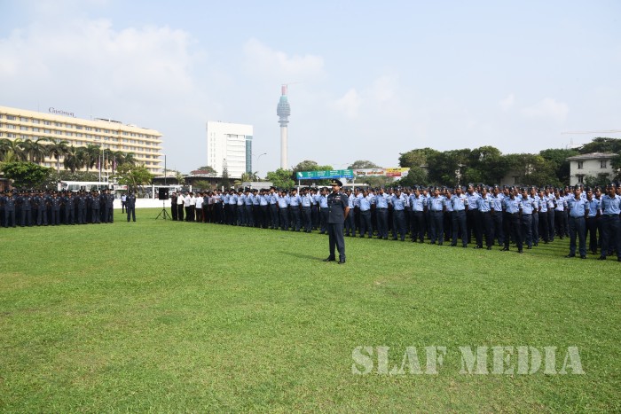 Commander's Annual Inspection at SLAF Station Colombo