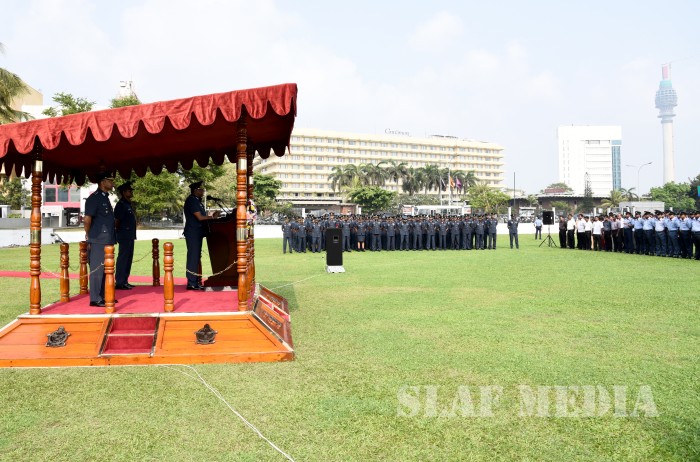 Commander's Annual Inspection at SLAF Station Colombo
