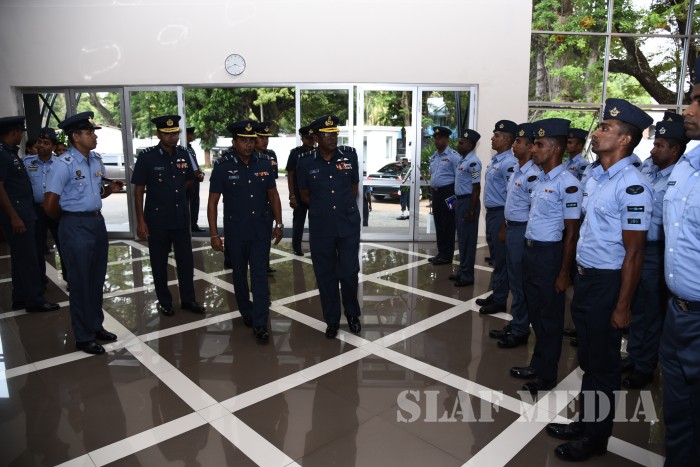 Commander's Annual Inspection at SLAF Station Colombo