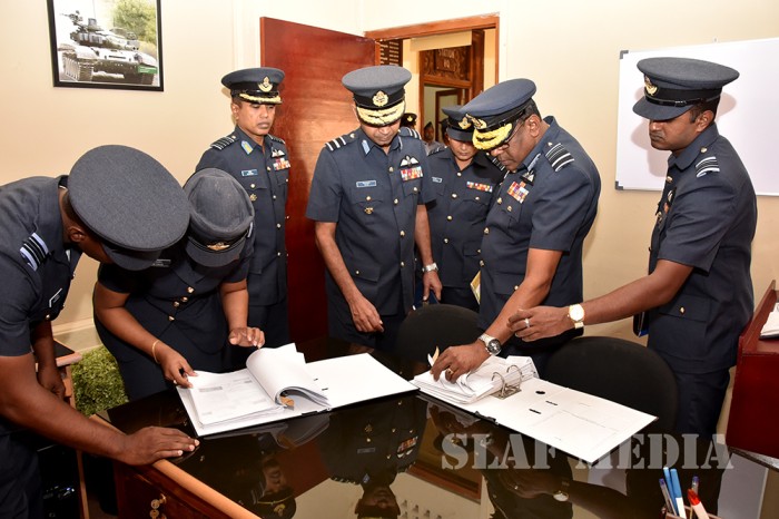 Commander's Annual Inspection at SLAF Station Colombo