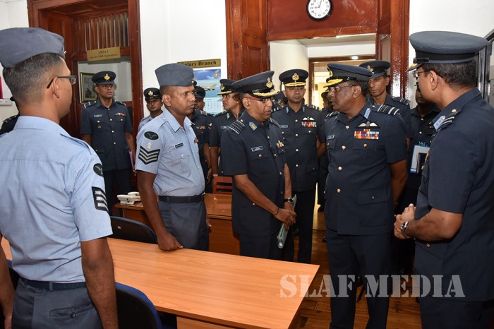 Commander's Annual Inspection at SLAF Station Colombo