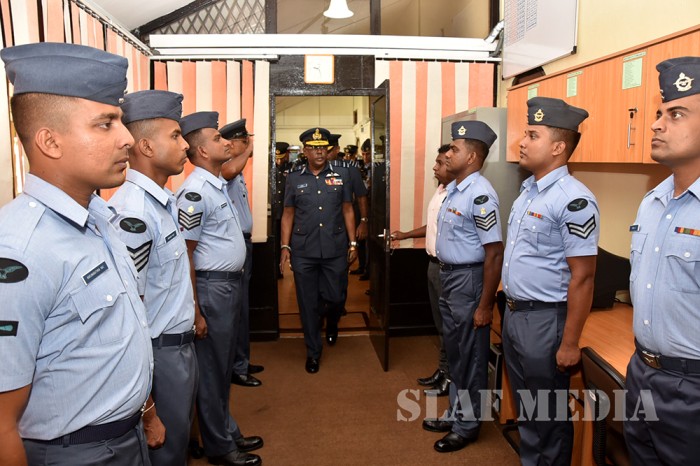 Commander's Annual Inspection at SLAF Station Colombo