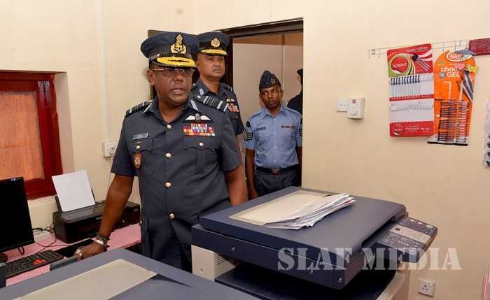Annual Commander's Inspection at SLAF Academy China Bay