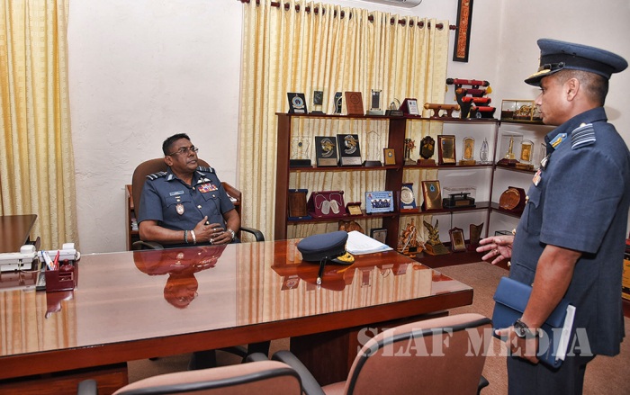 Annual Commander's Inspection at SLAF Academy China Bay