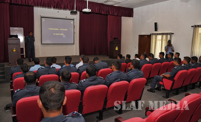 Annual Commander's Inspection at SLAF Academy China Bay