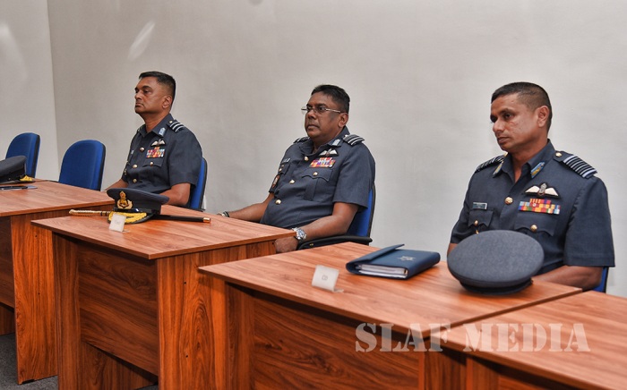 Annual Commander's Inspection at SLAF Academy China Bay
