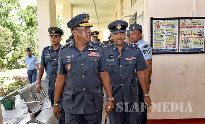 Annual Commander's Inspection at SLAF Academy China Bay