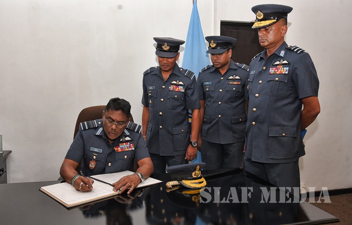 Annual Commander's Inspection at SLAF Academy China Bay