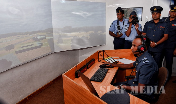 Annual Commander's Inspection at SLAF Academy China Bay
