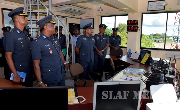 Annual Commander's Inspection at SLAF Academy China Bay