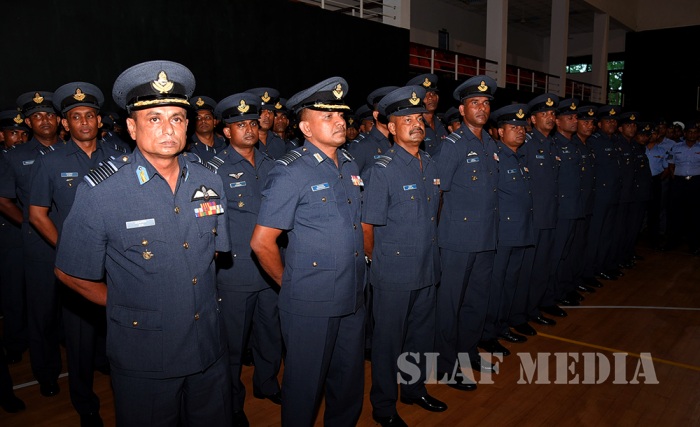 Annual Commander's Inspection at SLAF Academy China Bay