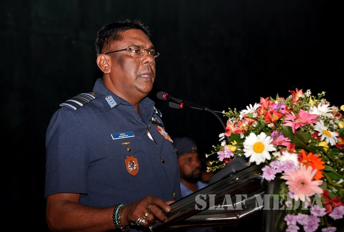 Annual Commander's Inspection at SLAF Academy China Bay