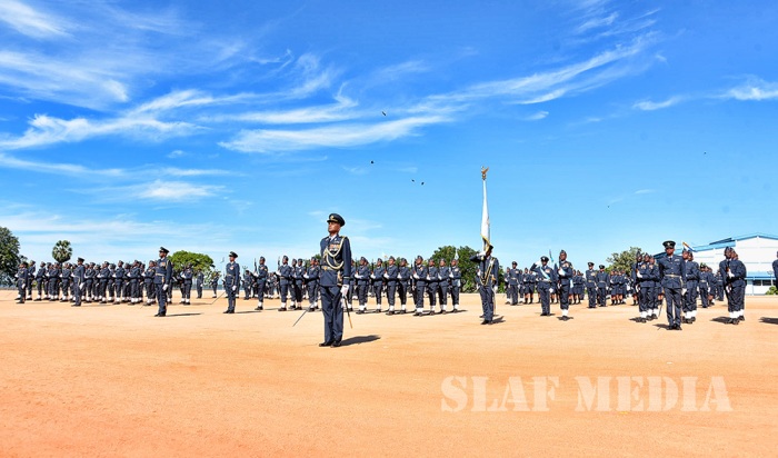 Annual Commander's Inspection at SLAF Academy China Bay
