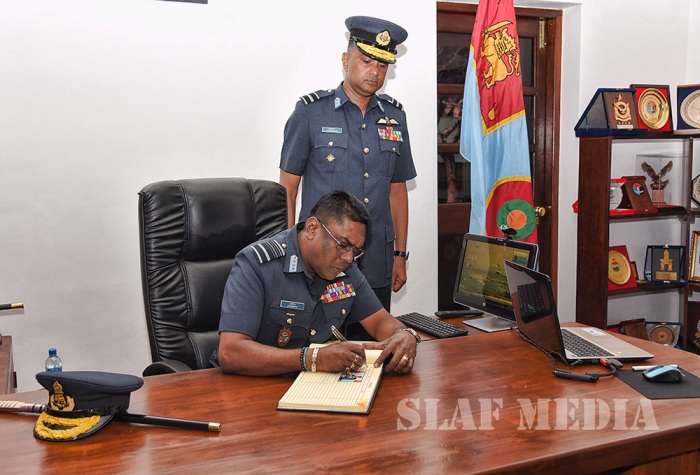 Annual Commander's Inspection at SLAF Academy China Bay