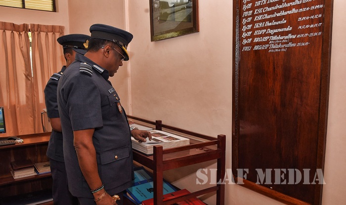 Annual Commander's Inspection at SLAF Academy China Bay